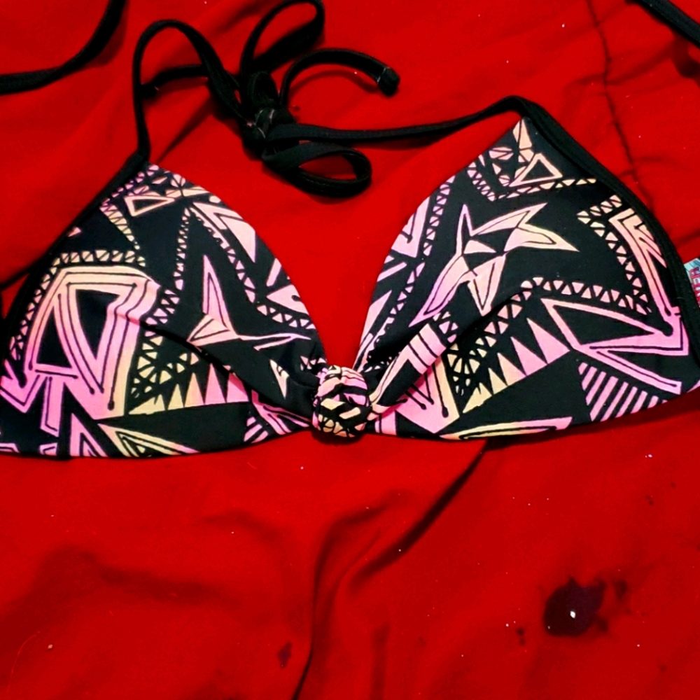 Push up swimming top